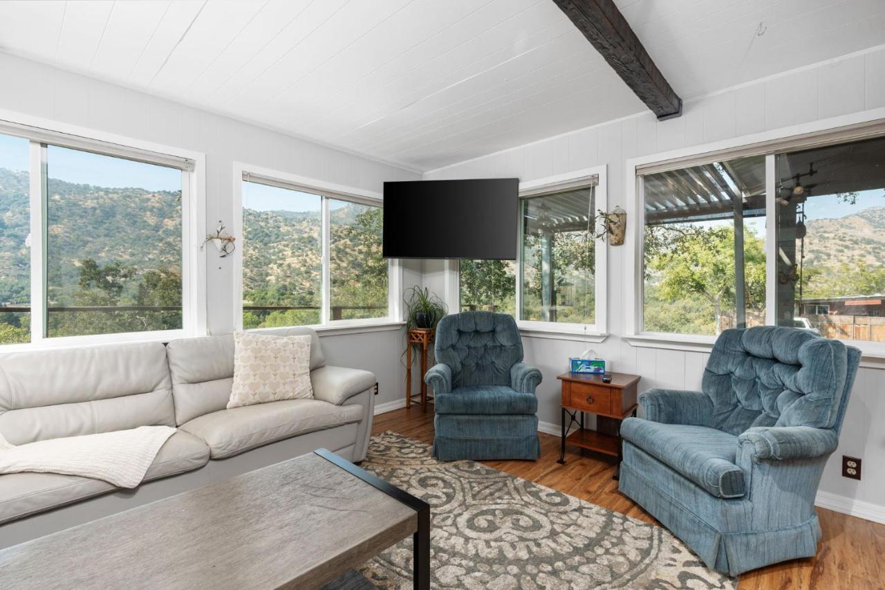 Views, Hot Tub, Outdoor Shower, 15M From Sequoia Three Rivers Bagian luar foto